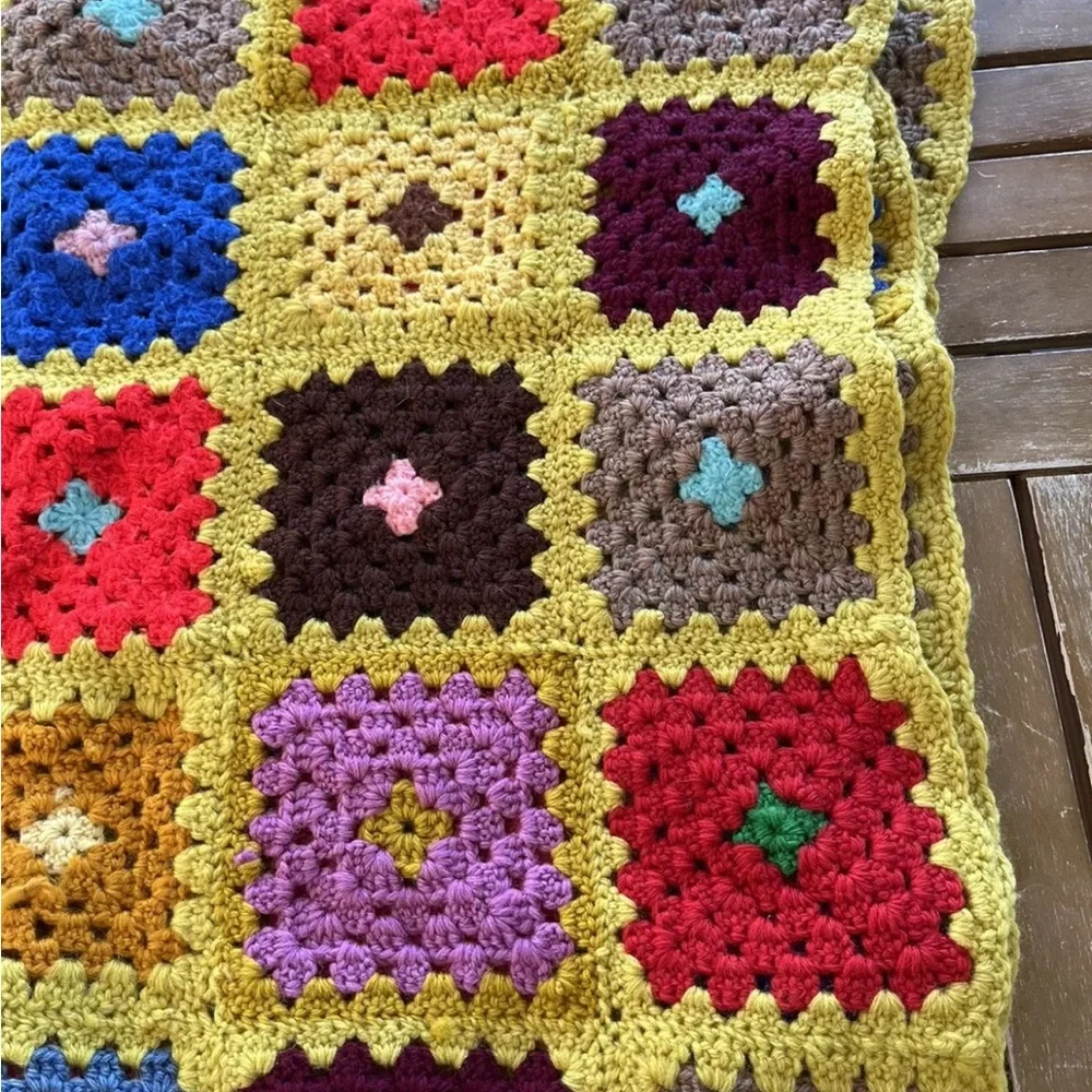 Vintage granny square